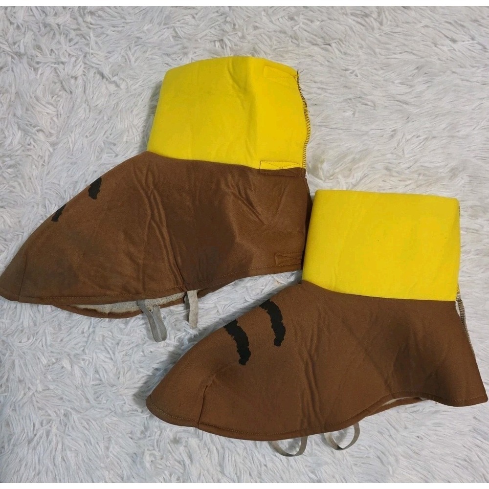 Peanuts Worldwide 2018 Charlie Brown Adult‎ Halloween Costume Sz Medium - Picture 9 of 14